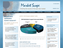 Tablet Screenshot of market-scope.com